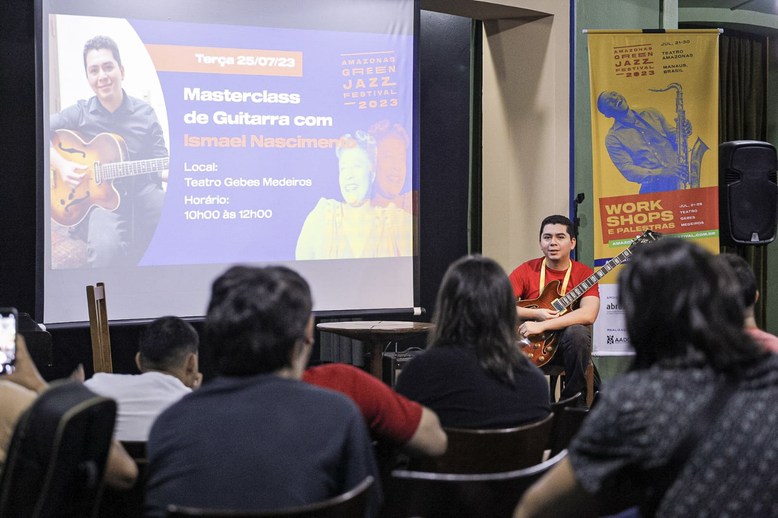 Masterclass no Amazonas Green Jazz Festival