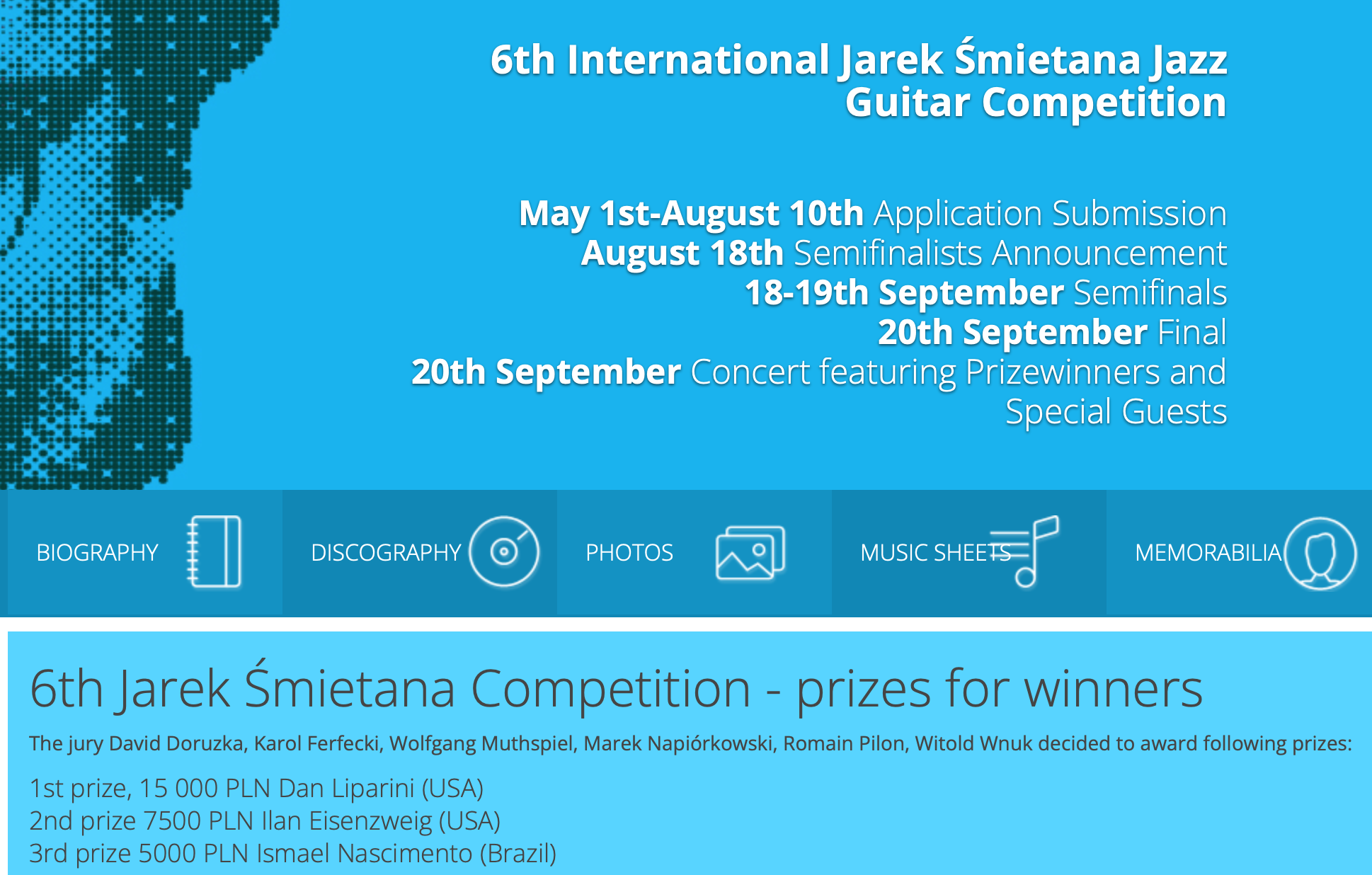 Jarek Śmietana International Jazz Guitar Competition